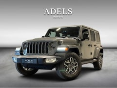 Jeep Wrangler Unlimited - 4xe 380 Sahara Trekhaak Sting Grey Camera