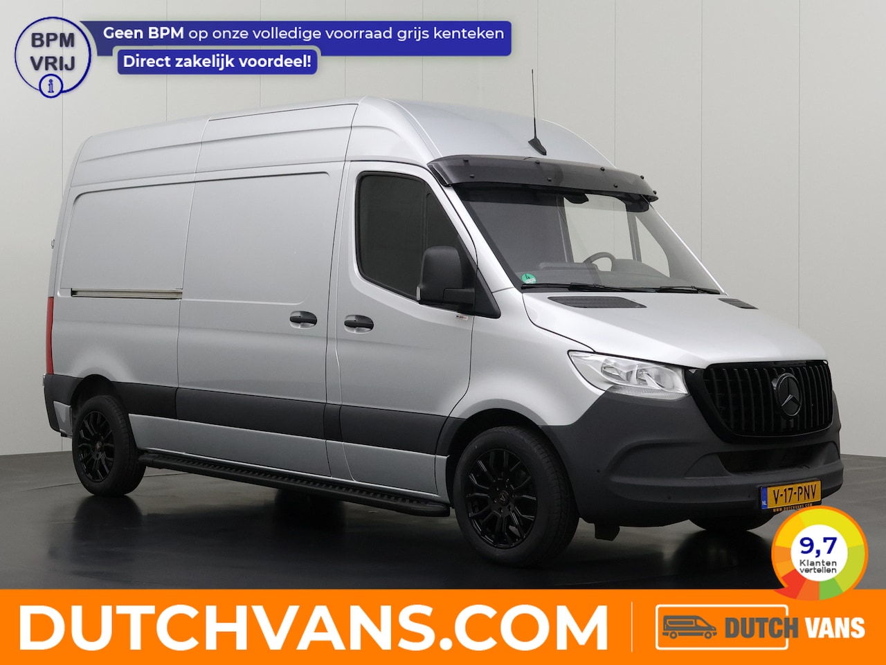 Mercedes-Benz Sprinter - 9G-Tronic Automaat L2H2 Edition | Multimedia | Camera | Airco | Betimmering | 3-Zits - AutoWereld.nl
