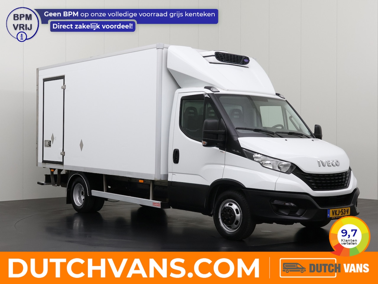 Iveco Daily - 35C16H Koelbakwagen | Dakspoiler | Zijdeur | Airco | Cruise | 3-Zits - AutoWereld.nl