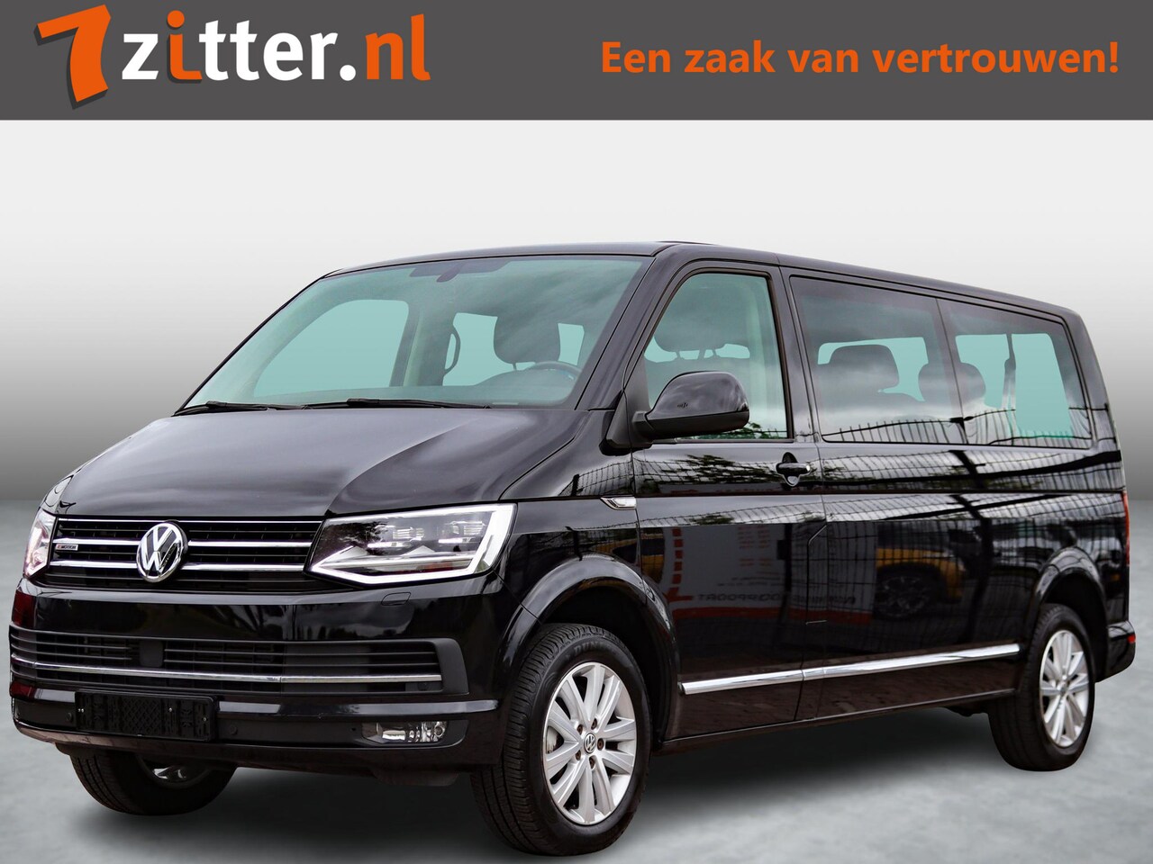 Volkswagen Transporter Caravelle - 2.0 TSI L2H1 4Motion Highline Volleder, Benzine, Navigatie - AutoWereld.nl
