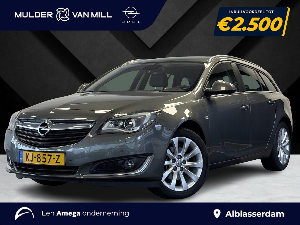 Opel Insignia - ST Business+ 1.6 Turbo 170pk | LEDER | AGR-STOELEN | XENON | APPLE CARPLAY / ANDROID AUTO - AutoWereld.nl