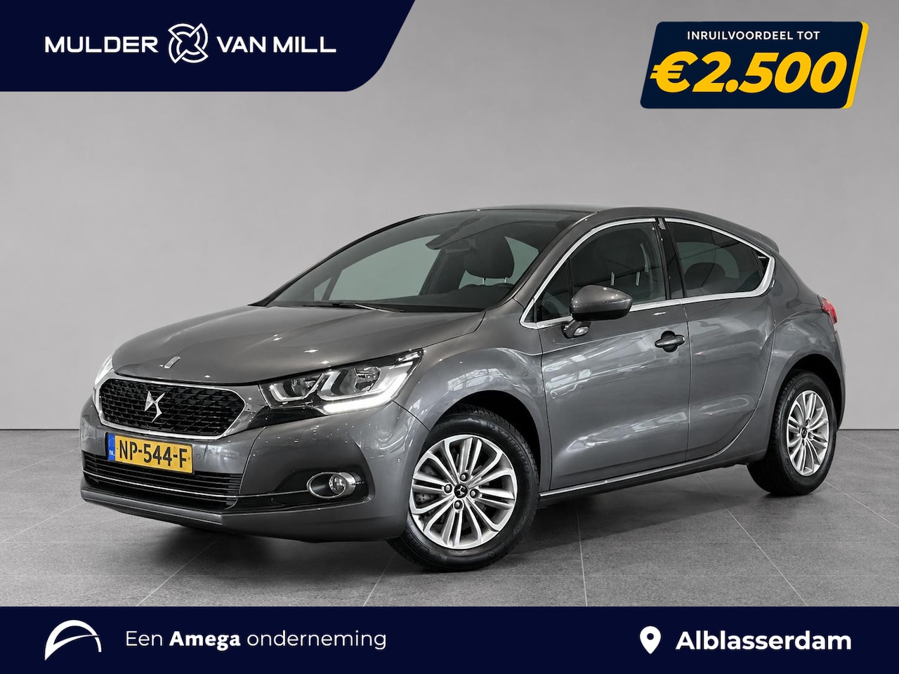 DS 4 - Chic 5-deurs 1.2 Turbo 130pk | NAVI | DODEHOEKBEW. | PARKEERHULP V+A | LM-VELGEN | CLIMA | - AutoWereld.nl