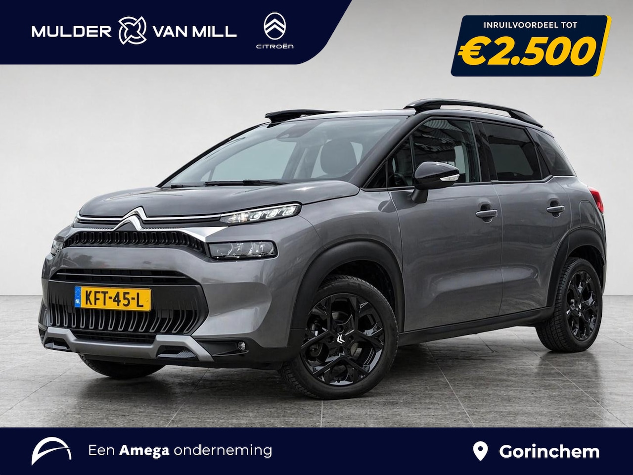 Citroën C3 Aircross - Max 1.2 Turbo 130pk EAT6 | SCHUIF/KANTELDAK | CAMERA | NAVI | HEAD-UP DISPLAY | KEYLESS EN - AutoWereld.nl