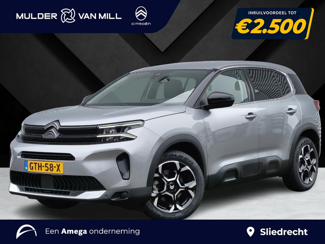Citroën C5 Aircross - Plus 1.2 Turbo 130pk | NAVI | CAMERA | ALL-SEASON BANDEN | PDC V+A | CLIMA | APPLE CARPLAY - AutoWereld.nl