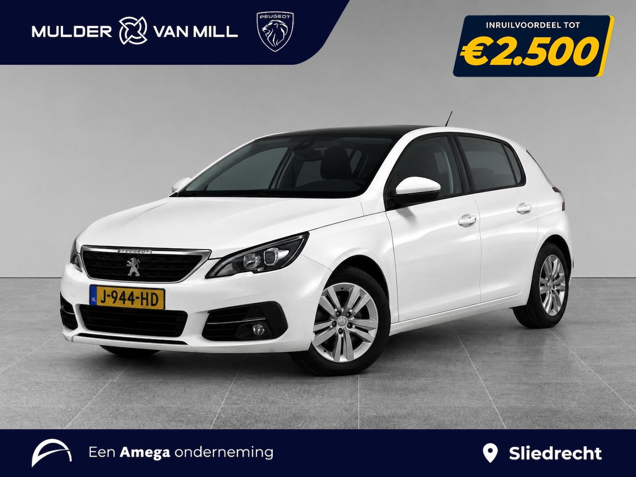 Peugeot 308 - Blue Lease Executive 1.2 Turbo 110pk | PARELMOER | PANODAK | PARKEERHULP V+A | NAVI | DAB+ - AutoWereld.nl