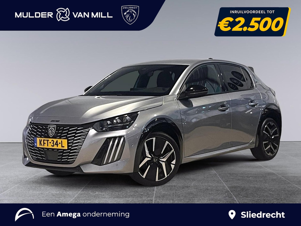 Peugeot 208 - GT 1.2 Hybrid 145pk e-DCS6 | NAVI | ADAPTIVE CRUISE | 360° CAMERA | KEYLESS ENTRY | DODEHO - AutoWereld.nl