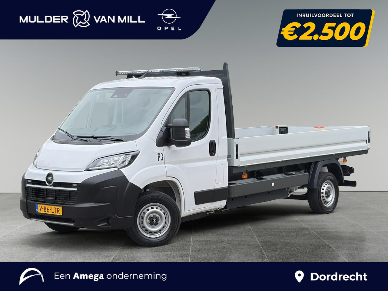 Opel Movano Electric - L3 3.5t Zwaar 110kWh | PICK-UP | 22kW BOORDLADER | 8 JAAR GARANTIE | 3-ZITS | DAKFLITSER | - AutoWereld.nl