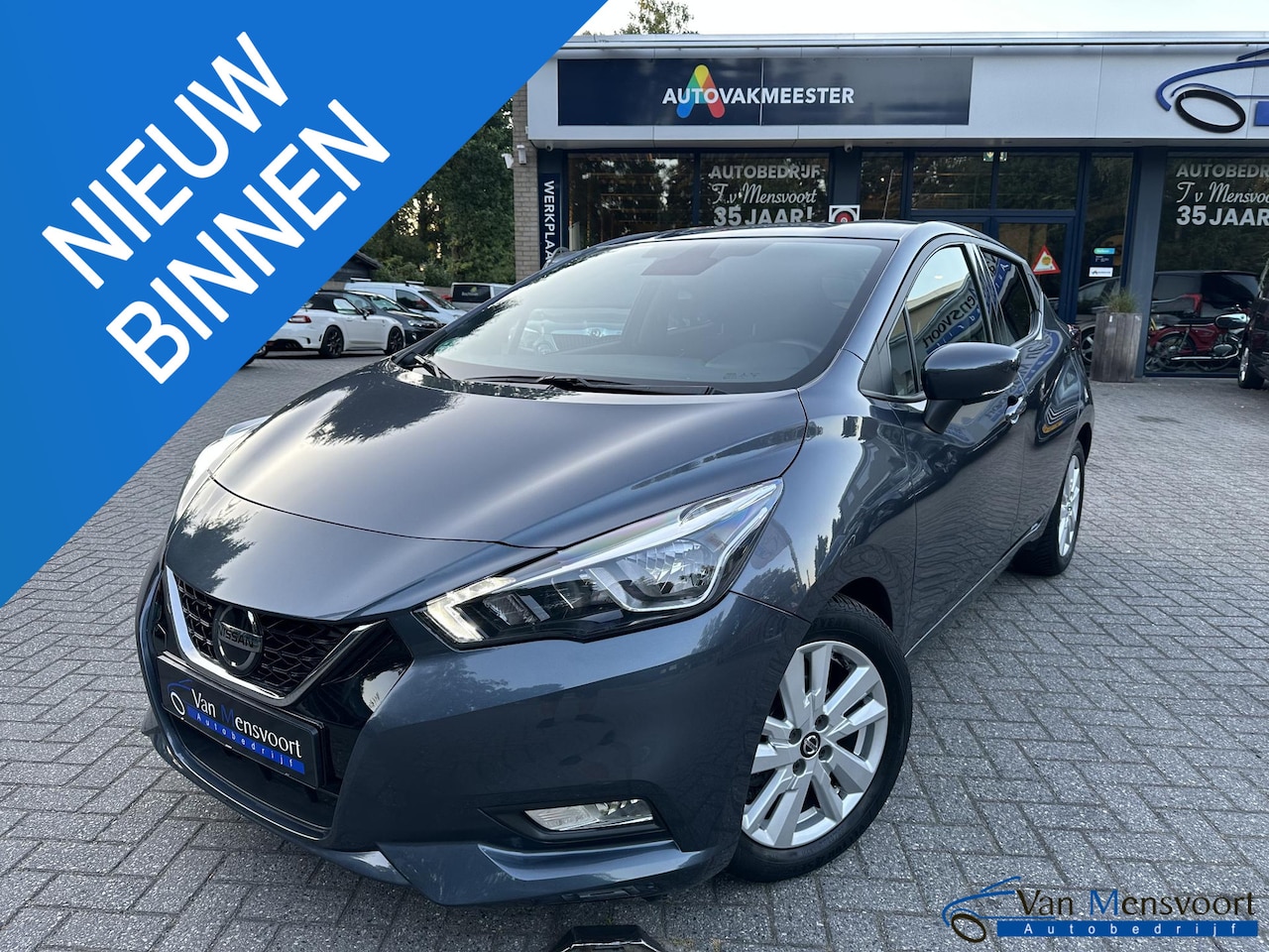 Nissan Micra - 1.0 IG-T 100PK Automaat Business Edition Navi|DAB|Keyless|Camera|Cruise - AutoWereld.nl