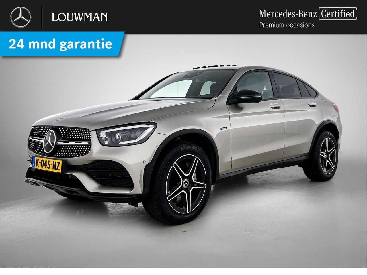 Mercedes-Benz GLC-klasse Coupé - 300 e 4MATIC Business Solution AMG | Trekhaak | 360° Camera | Burmester Soundsystem | Dode - AutoWereld.nl
