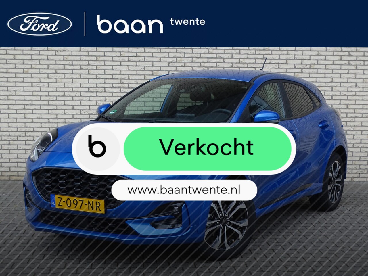 Ford Puma - 1.0 EcoBoost Hybrid ST-Line | Blis | Camera | Adaptieve Cruise. | Eerste Eigenaar! | All W - AutoWereld.nl