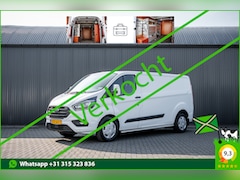 Ford Transit Custom - 2.0 EcoBlue L2H1 | 130PK | Volledig Ingericht | LED | Cruise | PDC | Airco | Trekhaak