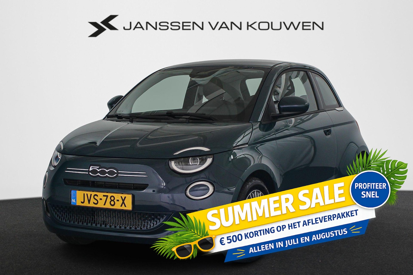 Fiat 500 - 1.0 Hybrid Torino Launch Edition Full LED Koplampen Apple Carplay - AutoWereld.nl
