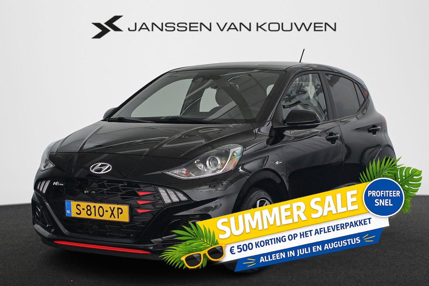 Hyundai i10 - 1.0 T-GDI N Line 5-zits 1e Eigenaar Trekhaak Apple CarPlay Stoel-Stuurverwarming - AutoWereld.nl