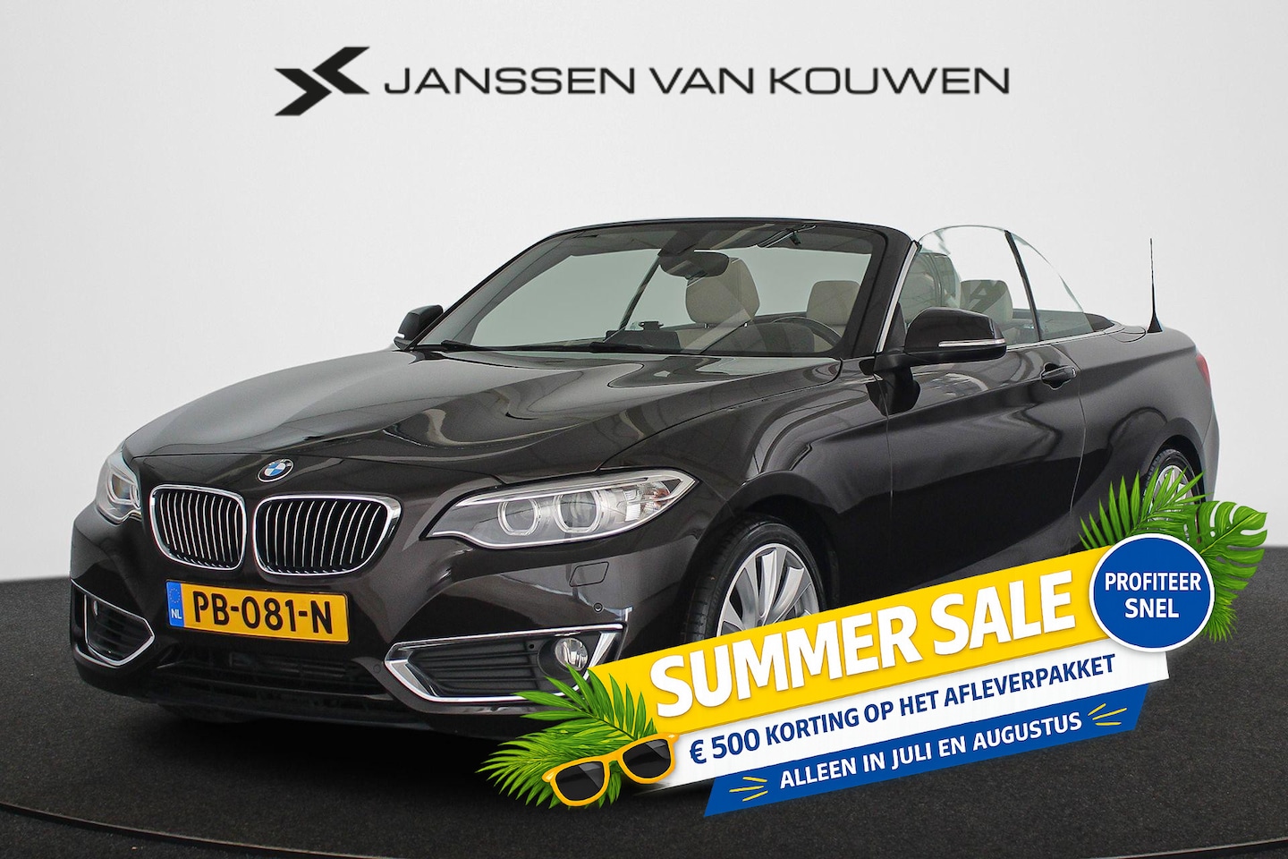 BMW 2-serie Cabrio - 218i High Executive Luxury Line Stoelverwarming HiFi - AutoWereld.nl
