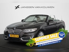 BMW 2-serie Cabrio - 218i High Executive Luxury Line Stoelverwarming HiFi
