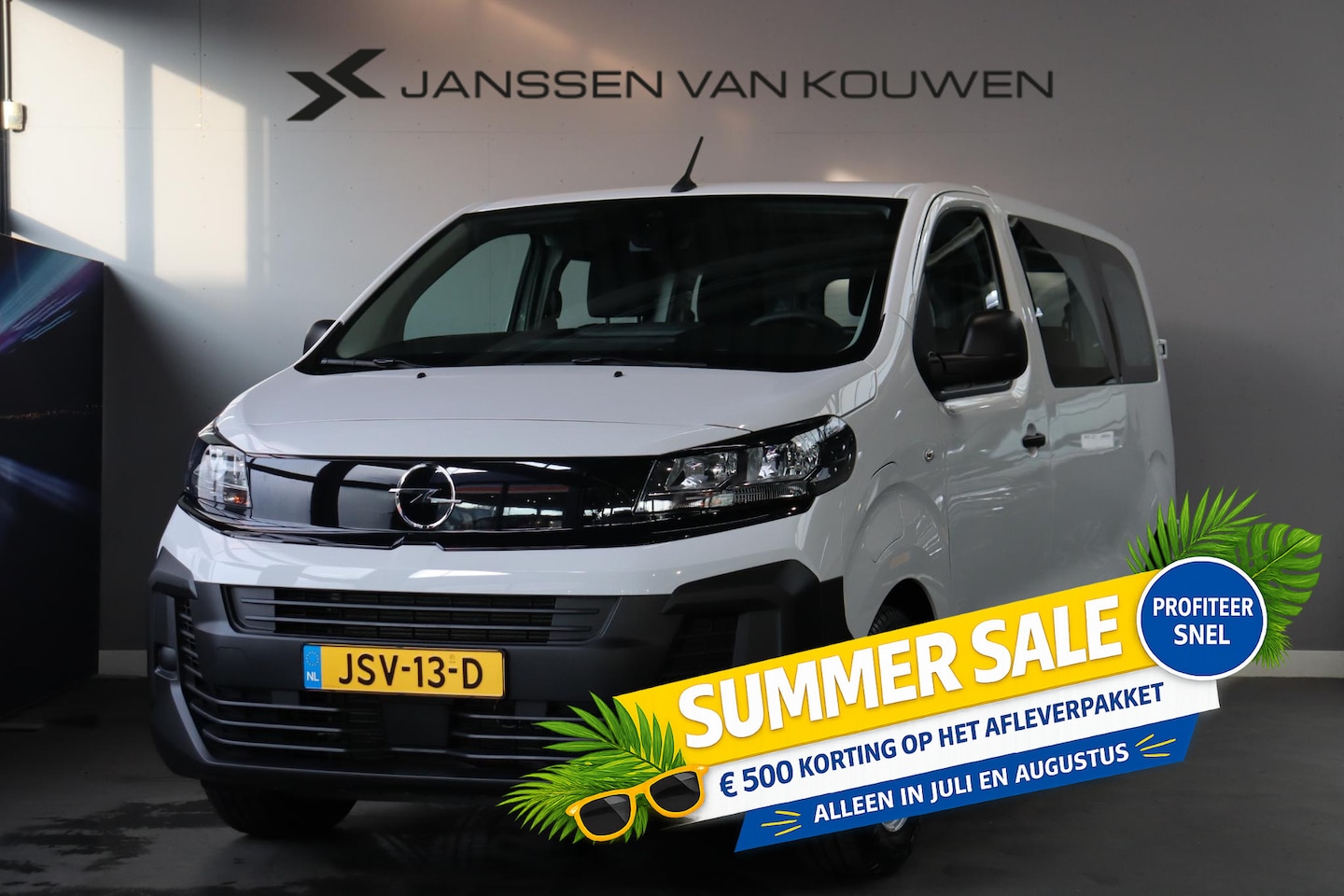 Opel Vivaro Combi Electric - L2 75 kWh / 9-persoons / Demo - AutoWereld.nl