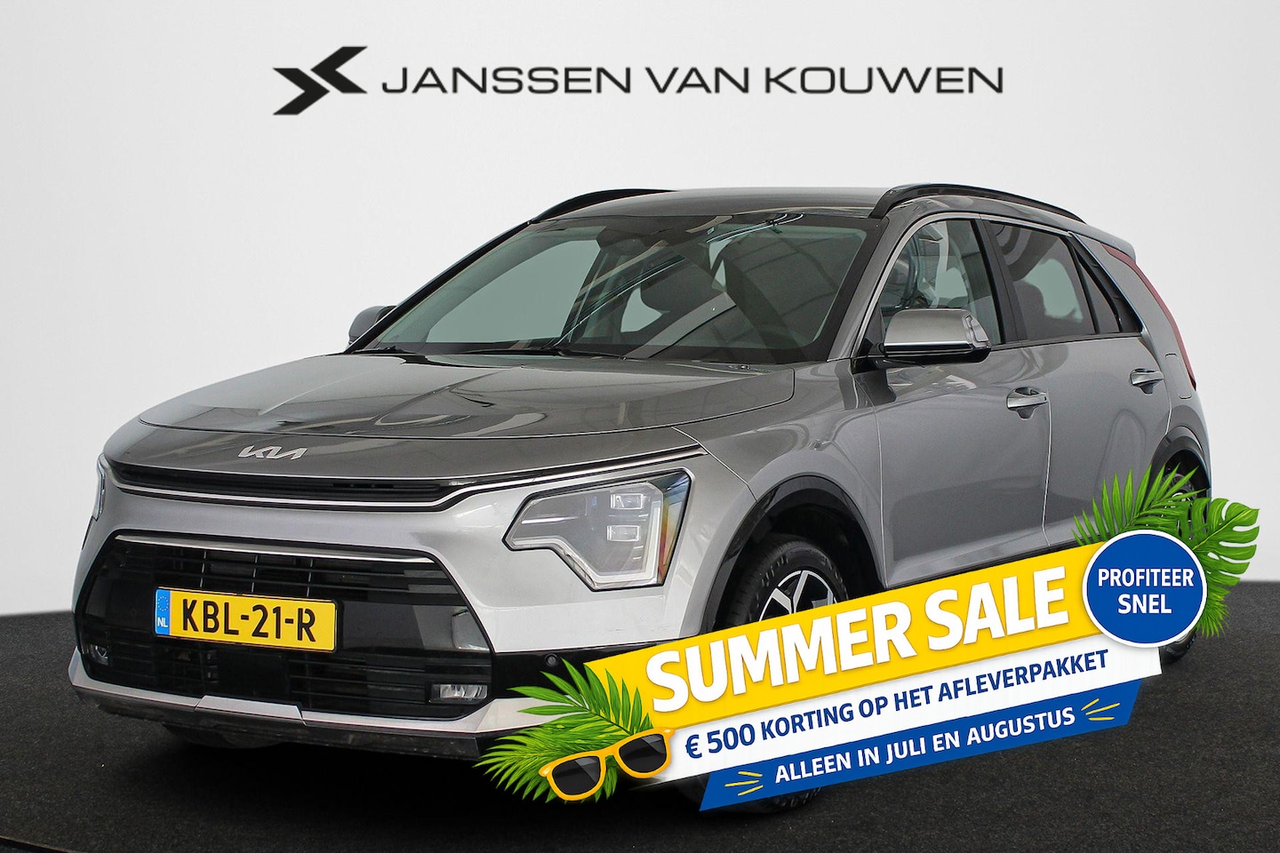 Kia Niro - 1.6 GDi Hybrid DynamicPlusLine Stoelverwarming Keyless - AutoWereld.nl