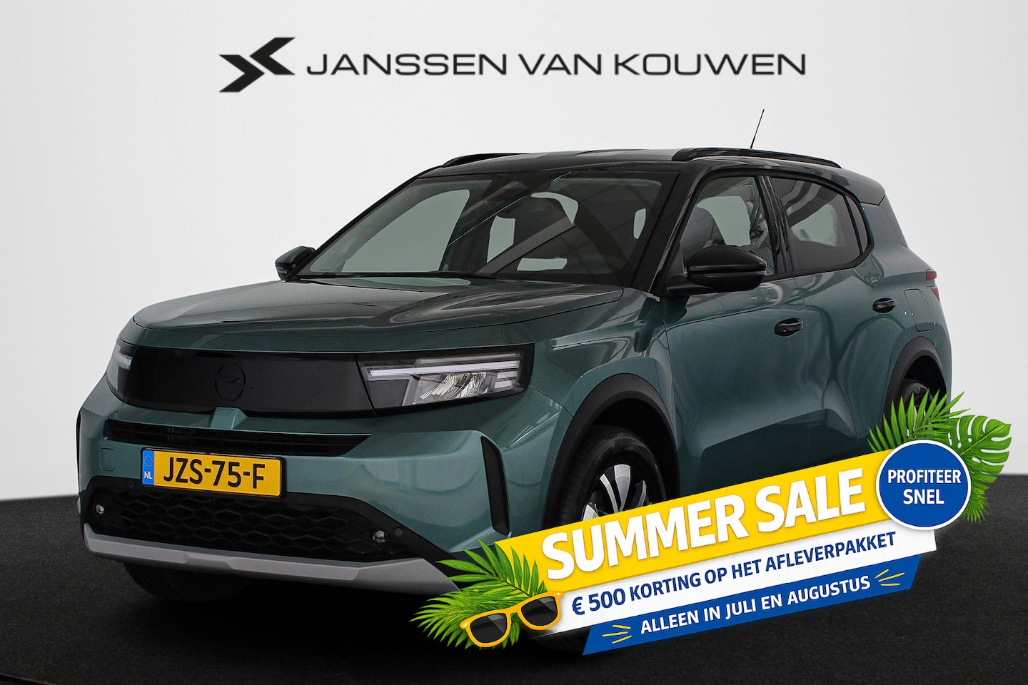 Opel Frontera - 1.2 Turbo Hybrid GS 145PK Stoel-Stuur-Voorruitverwarming Apple CarPlay Achteruitrijcamera - AutoWereld.nl