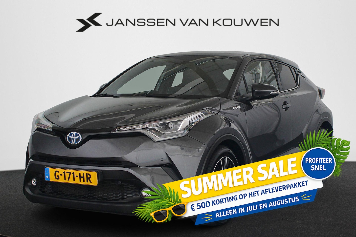 Toyota C-HR - 1.8 Hybrid Executive Ultimate Stoel-Stuurverwarming JBL Achteruitrijcamera - AutoWereld.nl