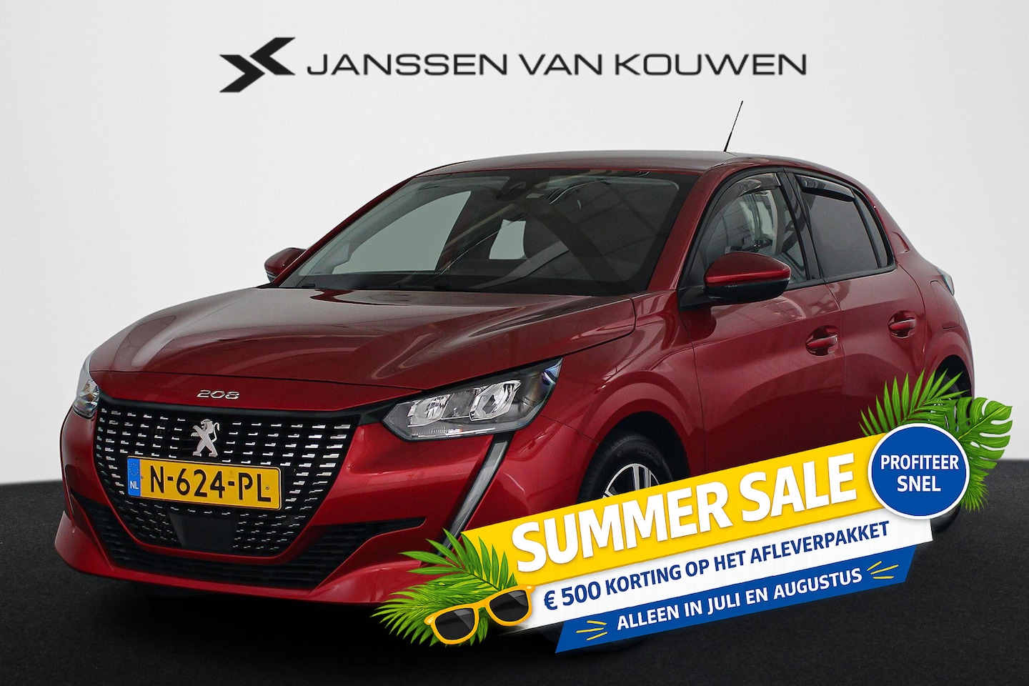 Peugeot 208 - 1.2 PureTech Allure Pack Stoelverwaring Achteruitrijcamera Apple CarPlay - AutoWereld.nl