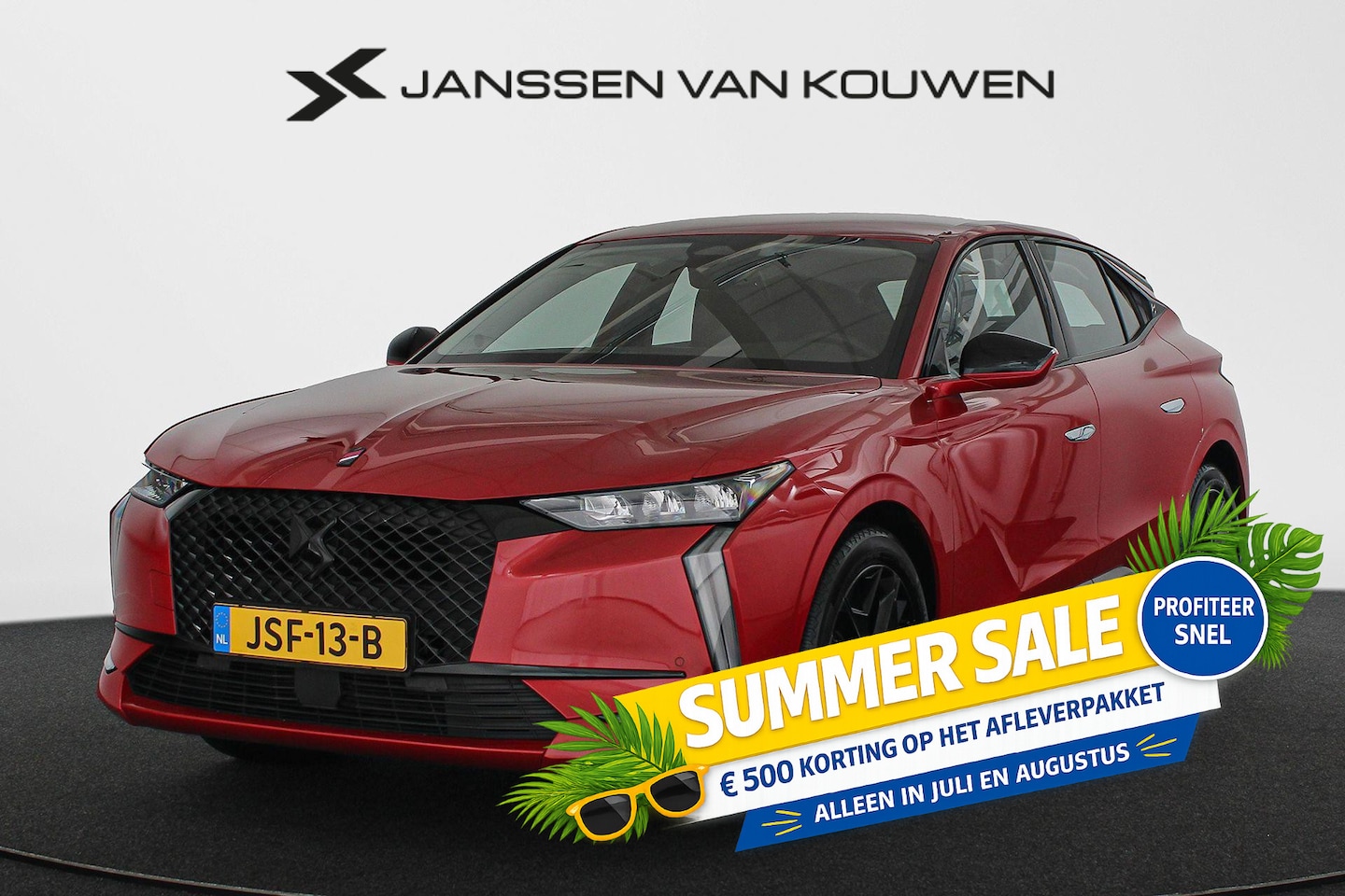 DS 4 - 1.2 PureTech Performance Line Automaat Stoel-Stuurverwarming Apple CarPlay All Season Band - AutoWereld.nl
