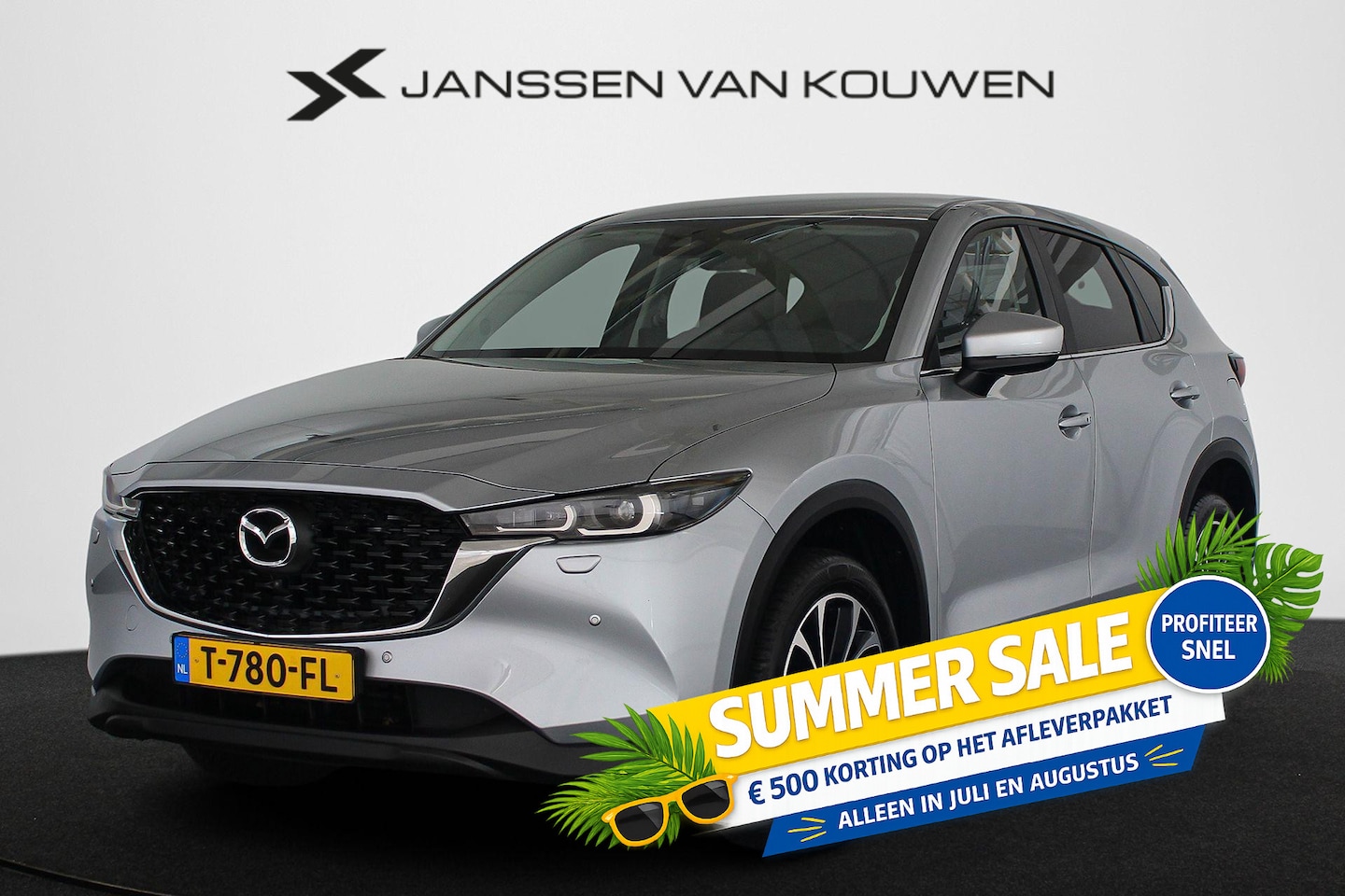 Mazda CX-5 - 2.0 e-SkyActiv-G M Hybrid 165 Advantage Stuur/Stoelverwarming Trekhaak Head-Up Navi Dodeho - AutoWereld.nl