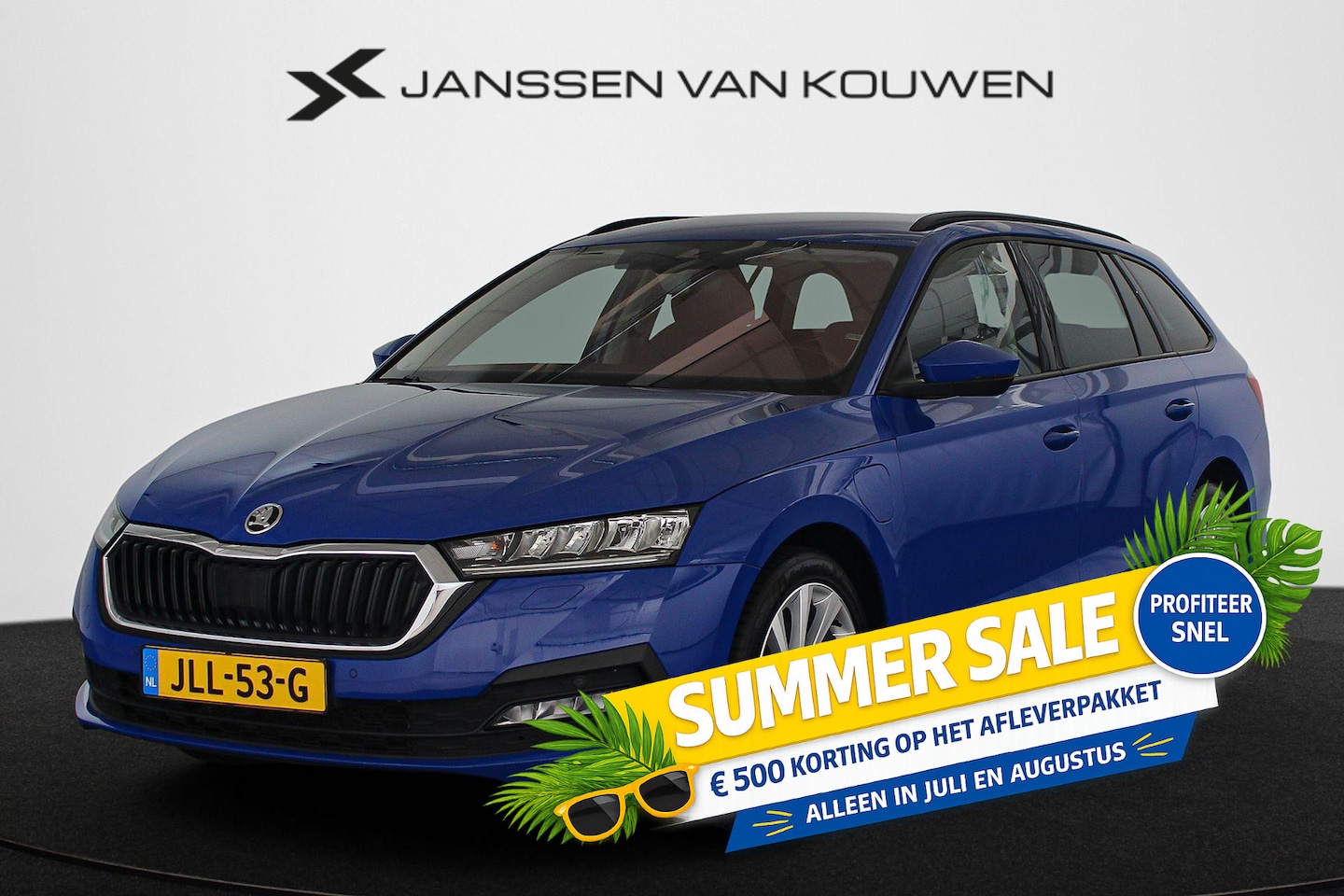 Skoda Octavia Combi - 1.4 TSI iV PHEV Business Edition SOH 92% Stoelverwarming Navi Apple Carplay 18" LMW - AutoWereld.nl