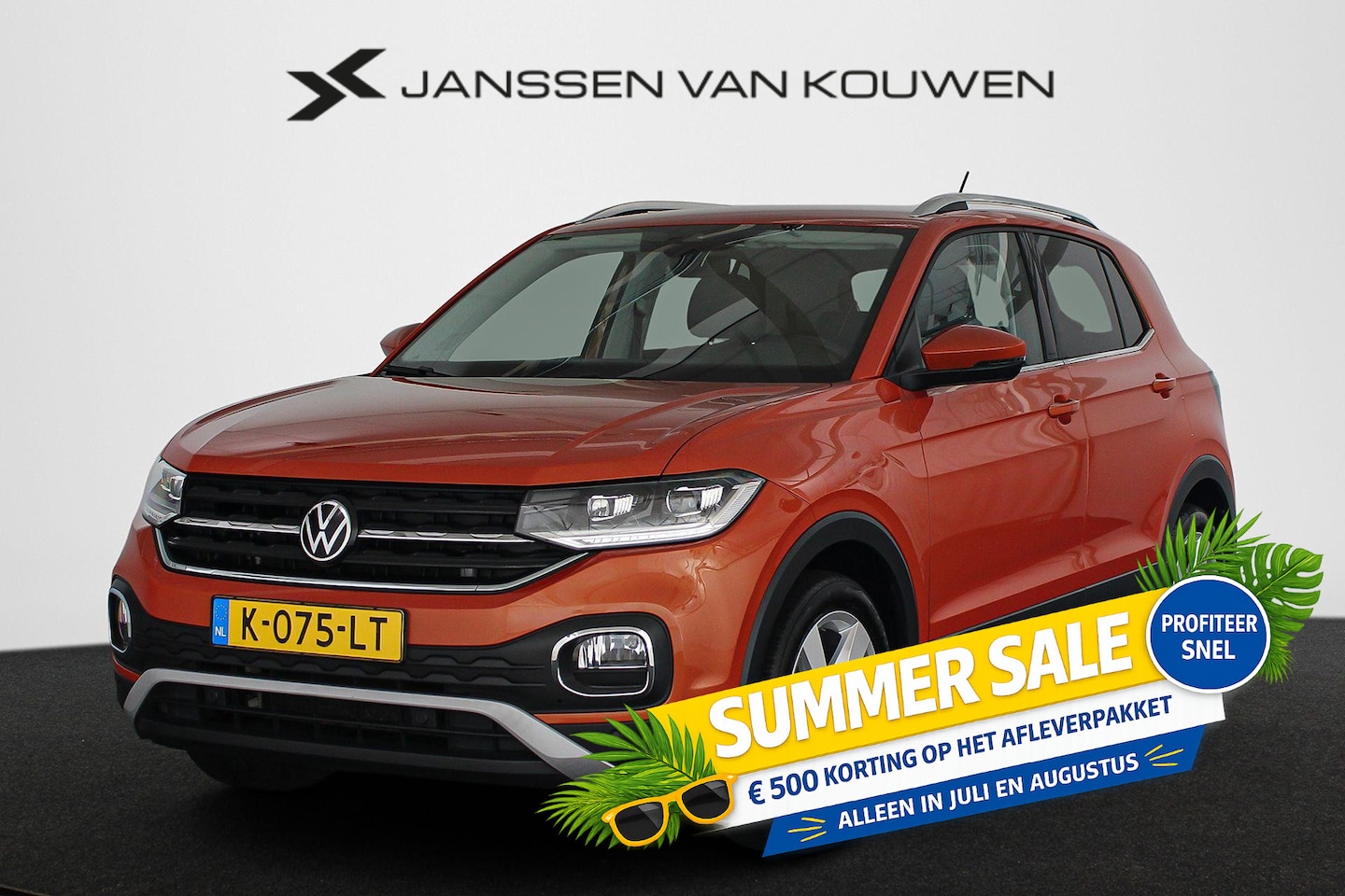 Volkswagen T-Cross - 1.0 TSI Style Automaat Camera LED Climate Control - AutoWereld.nl