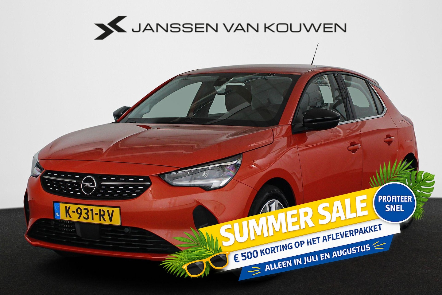 Opel Corsa - 1.2 Elegance Automaat Camera PDC voor & achter LED - AutoWereld.nl