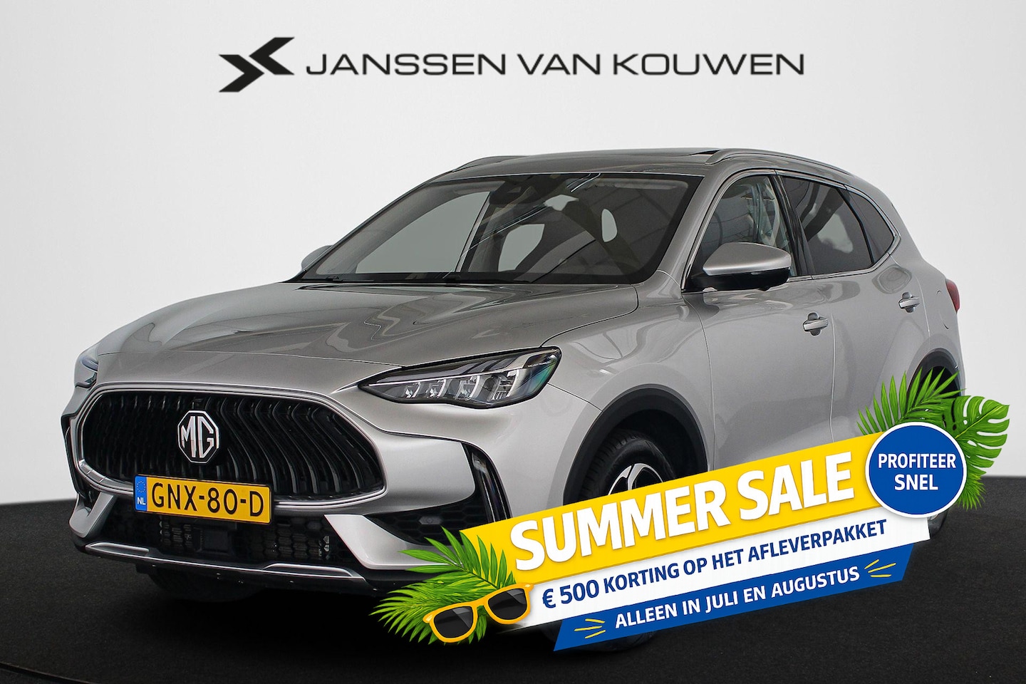 MG EHS - 1.5 TGDI Luxury SOH 98% Panoramadak Leder Keyless NL Auto - AutoWereld.nl