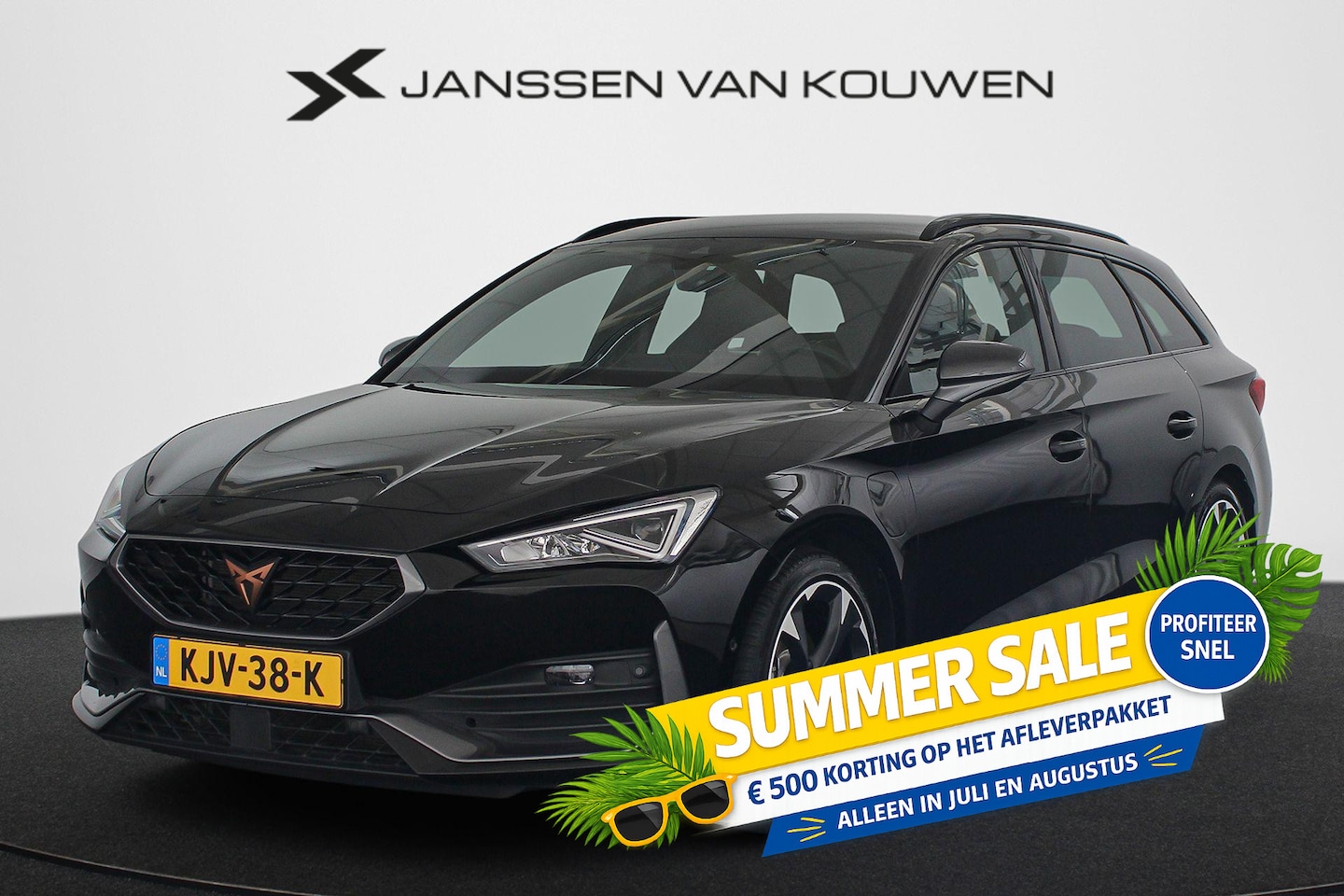 CUPRA Leon Sportstourer - 1.4 e-Hybrid Stoelverwarming Apple CarPlay Keyless Achteruitrijcamera - AutoWereld.nl