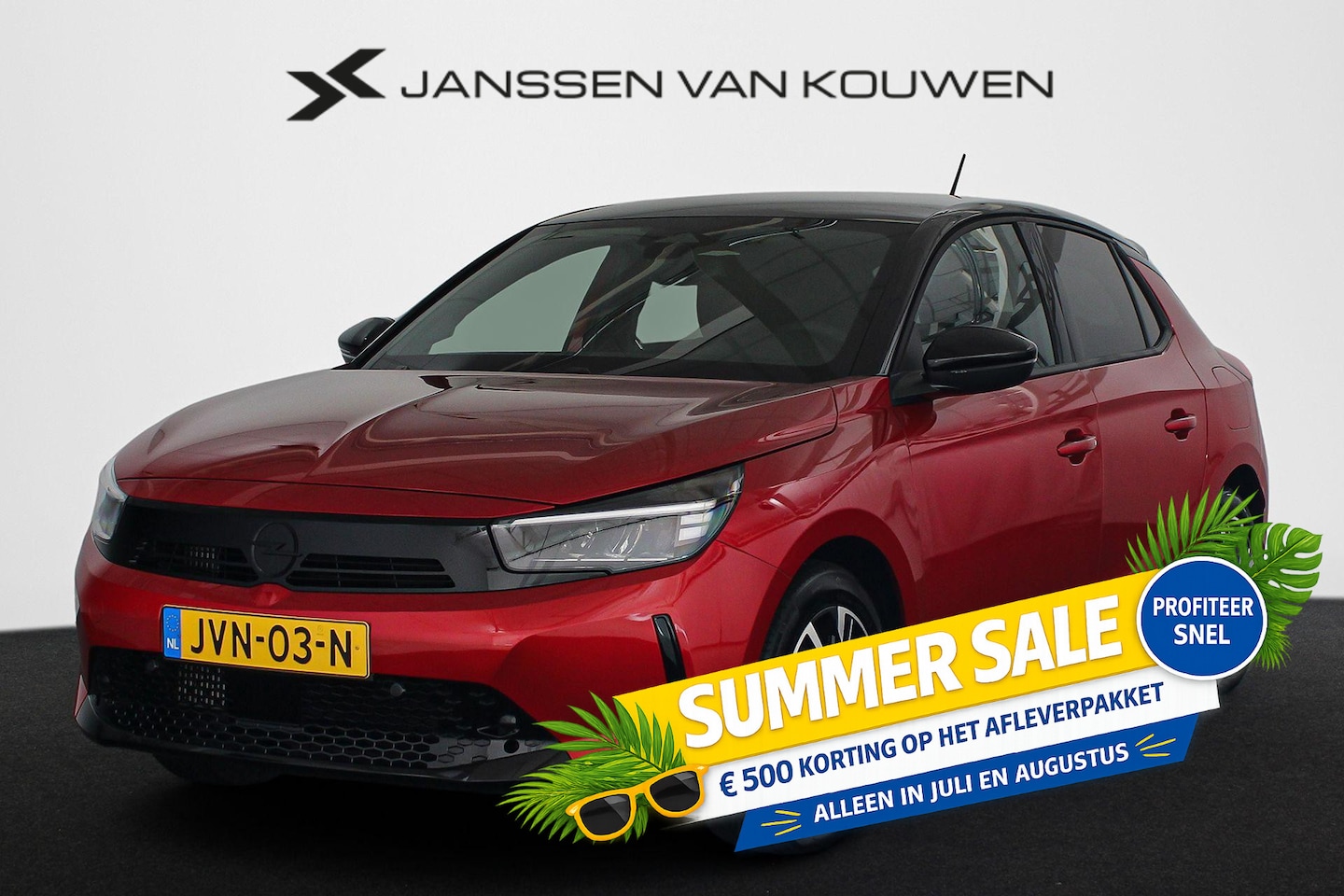 Opel Corsa - 1.2 Turbo Hybrid Yes Automaat Stuur-Stoelverwarming Apple CarPlay LED Koplampen - AutoWereld.nl