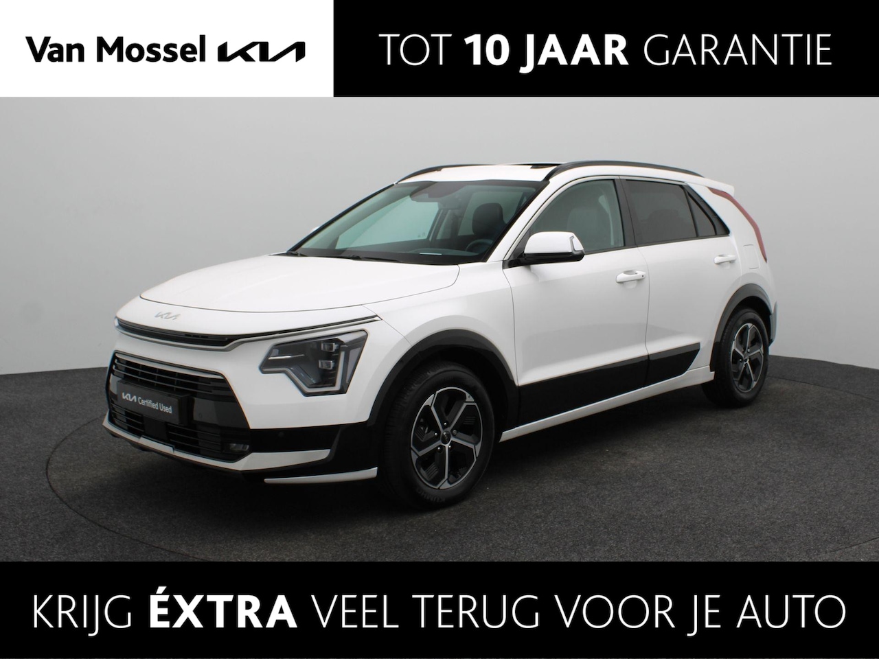 Kia Niro - 1.6 GDi Hybrid DynamicPlusLine | Open dak | Clima | Navi | Elektr. Klep | Leder | - AutoWereld.nl