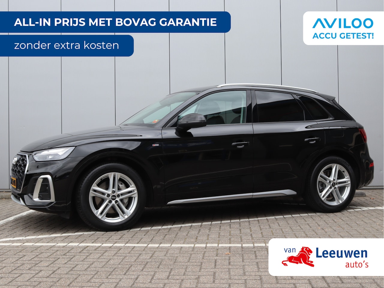 Audi Q5 - 50 TFSI e S-line | Luchtvering | Trekhaak | Panoramadak | 92,3% SOH - AutoWereld.nl