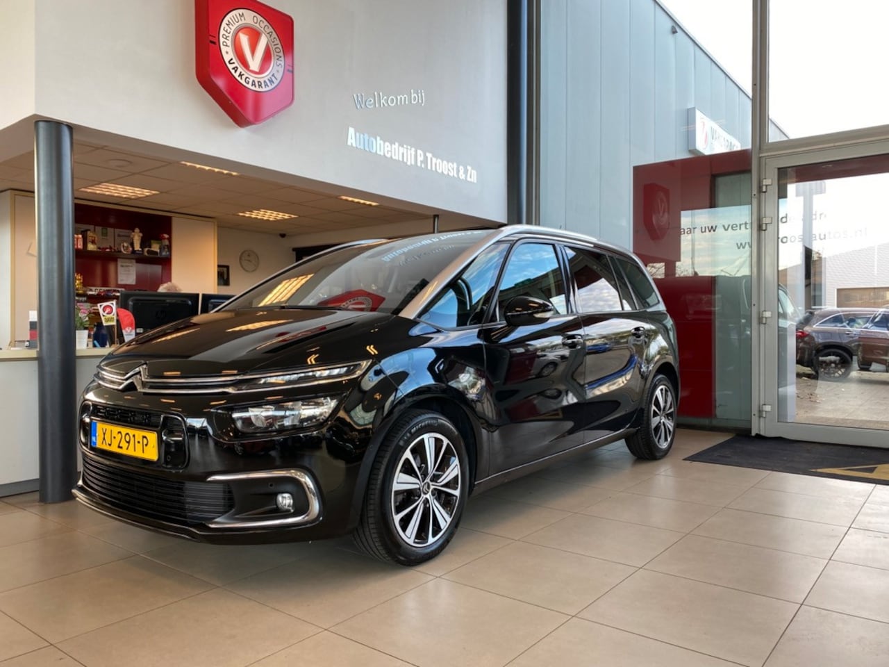 Citroën Grand C4 SpaceTourer - 1.2 PureTech Business 1.2 PureTech Business,7 Persoons,Panoramische Voorruit,Navigatie,Achteruitrijcamera,Keyles - AutoWereld.nl