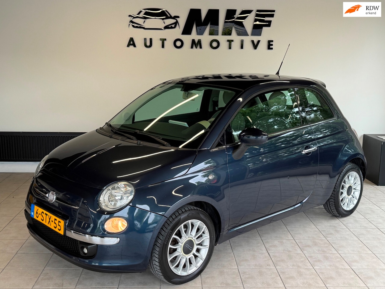 Fiat 500 - 1.2 Naked 2008 Airco/CARPLAY/LMV/PANO/NAVI/APK/NAP! - AutoWereld.nl