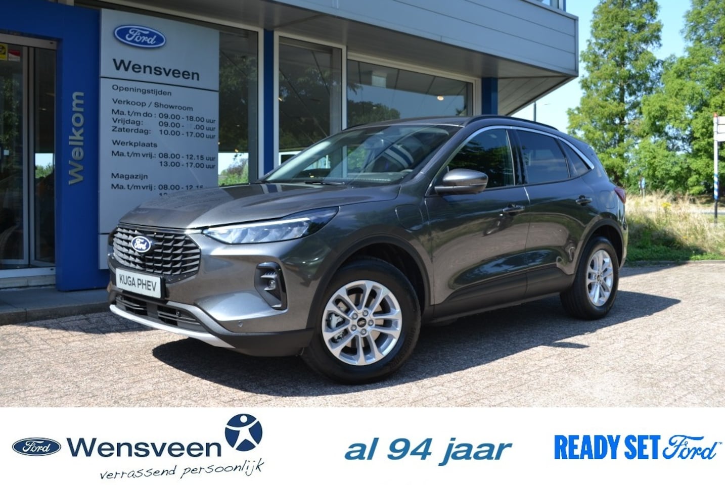 Ford Kuga - Titanium 2.5 PHEV 243pk VOORRAAD NIEUW DriverAssistancePack/ Wegklapbere Trekhaak - AutoWereld.nl