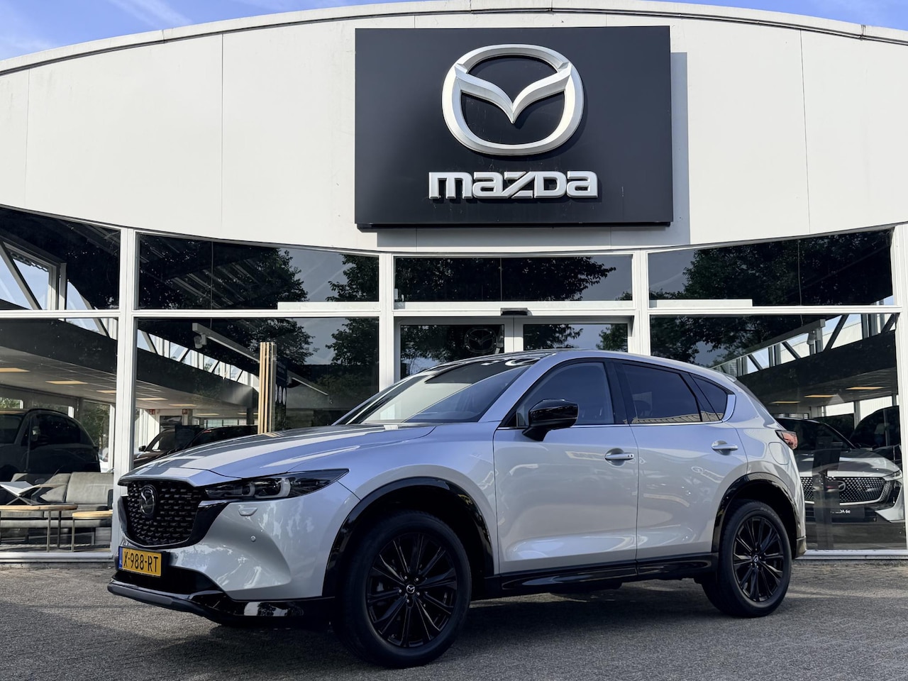 Mazda CX-5 - 2.0 e-SkyActiv-G M Hybrid 165 Homura 1e Eig., NL-Auto, Dealer Onderh., Navigatie, Apple Ca - AutoWereld.nl