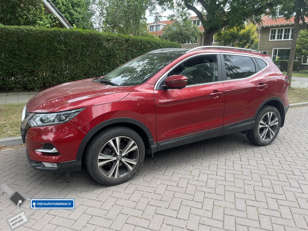 Nissan Qashqai - 1.3 DIG-T Business Edition Aut. Leer 1e Eig. - AutoWereld.nl