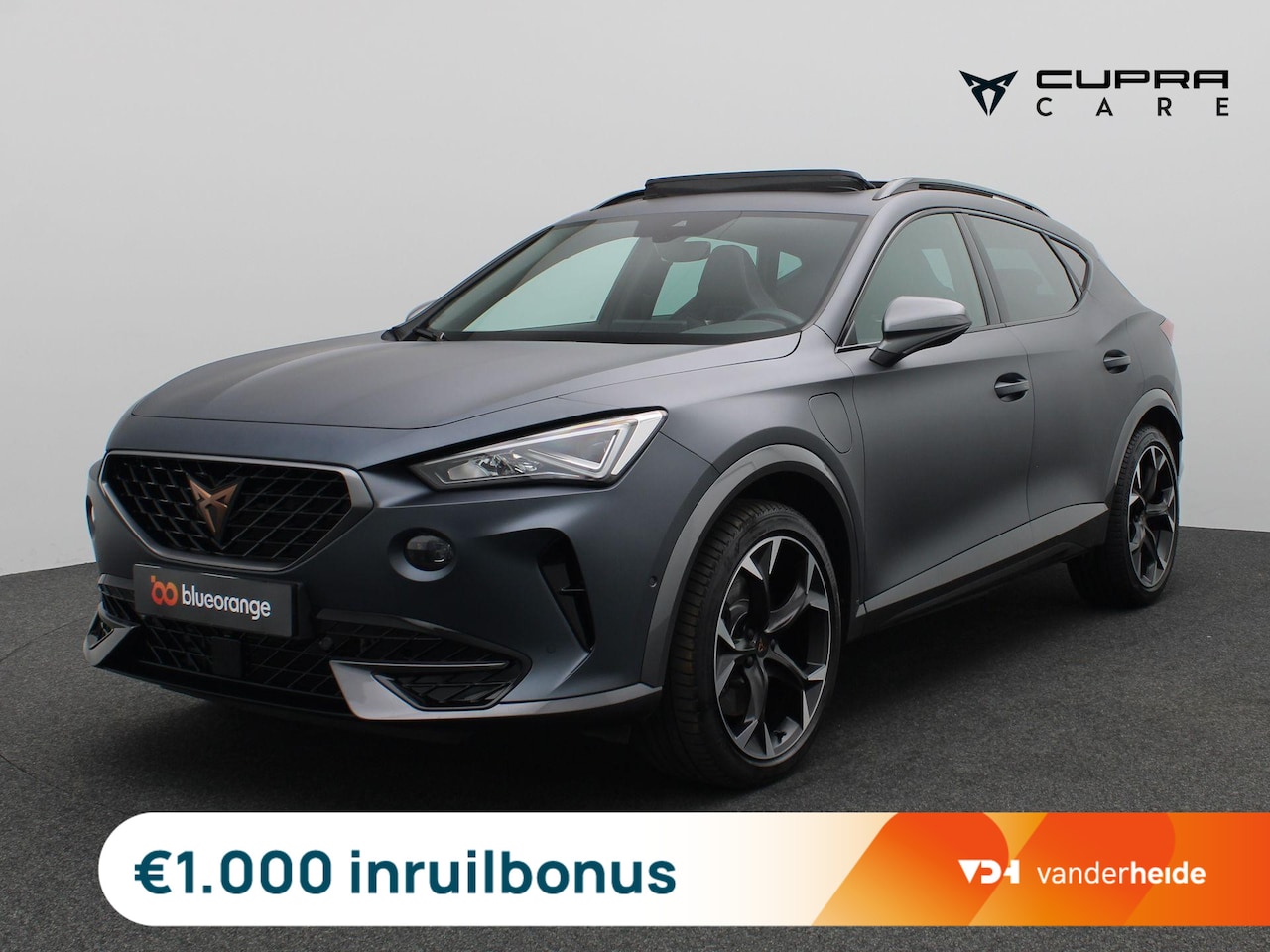 CUPRA Formentor - 1.4 e-Hybrid VZ Performance 245PK DSG SOH 96%, Leder, Matte lak, Pano-Schuifdak, Trekhaak, - AutoWereld.nl