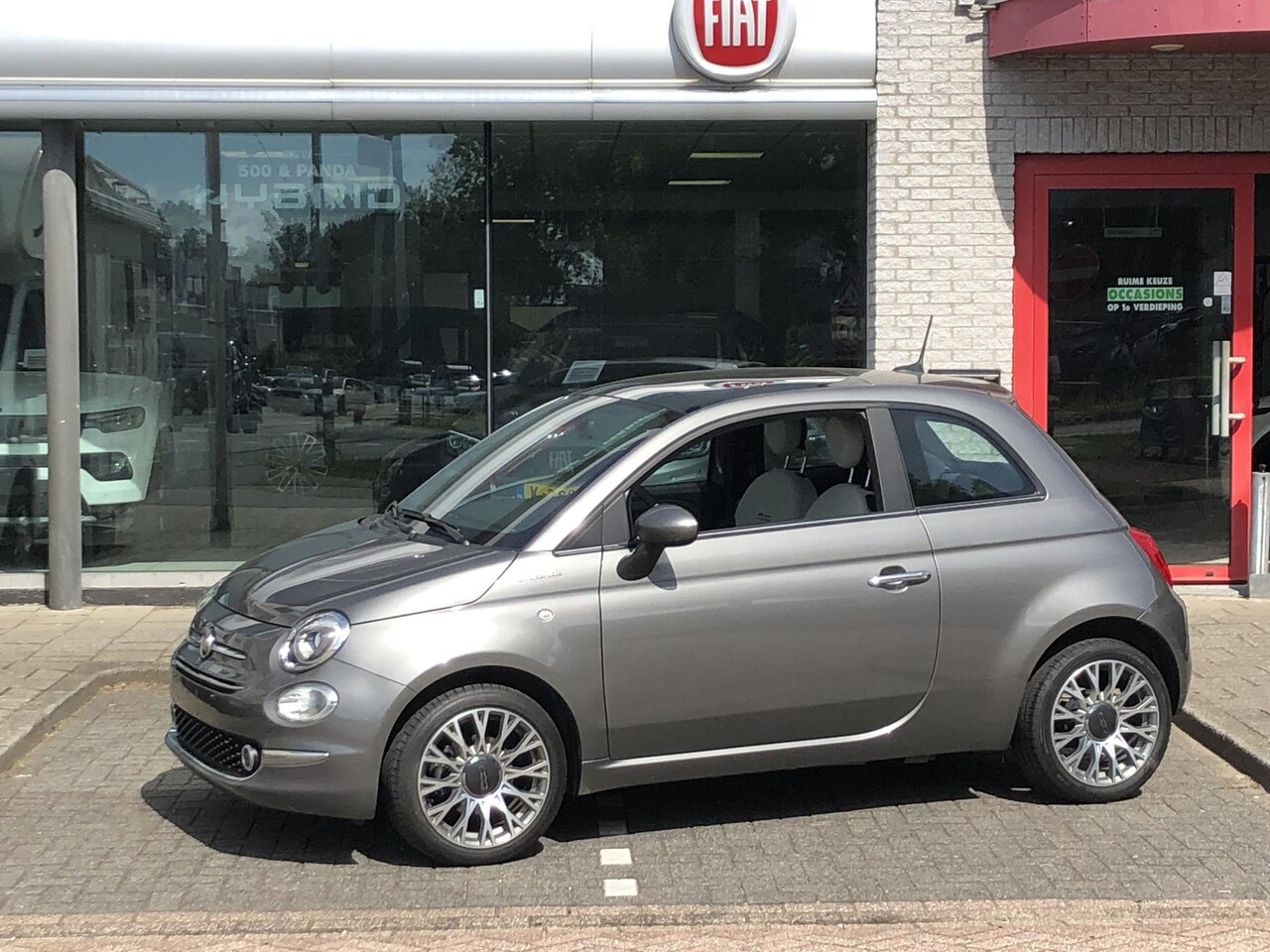 Fiat 500 - 1.0 Hybrid Dolcevita CLIMATE|APPLE/ANDROID|PDC|16" - AutoWereld.nl