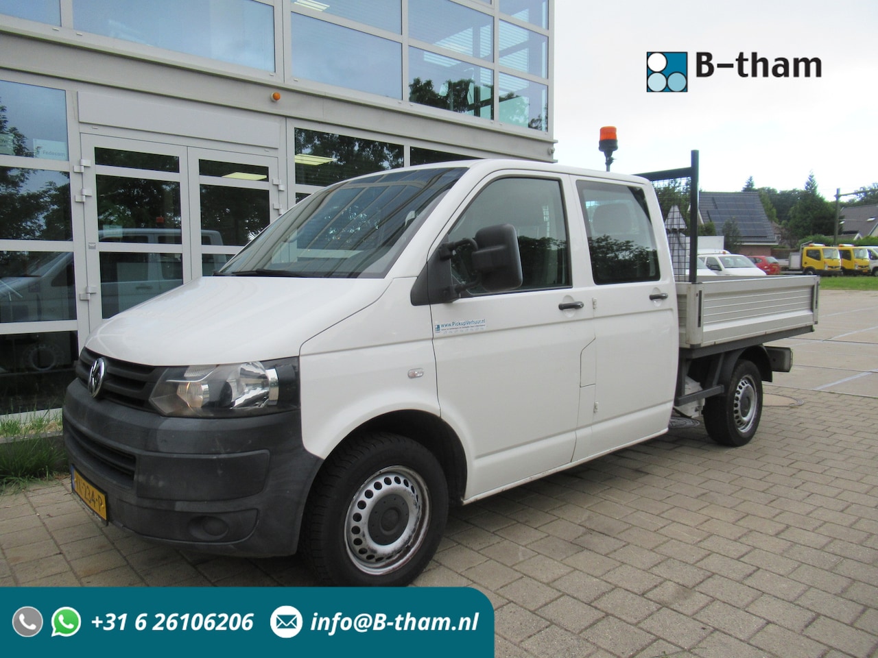 Volkswagen Transporter - T5 2.0 TDI 62KW DOKA Dubbelcabine - AutoWereld.nl