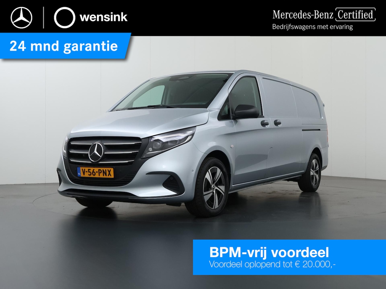 Mercedes-Benz Vito - 119 CDI | AUT. | XL L3 | PRO | SCHUIFDEUR L+R | TREKHAAK | ACHTERDEUREN | 3-ZITS | APPLE C - AutoWereld.nl