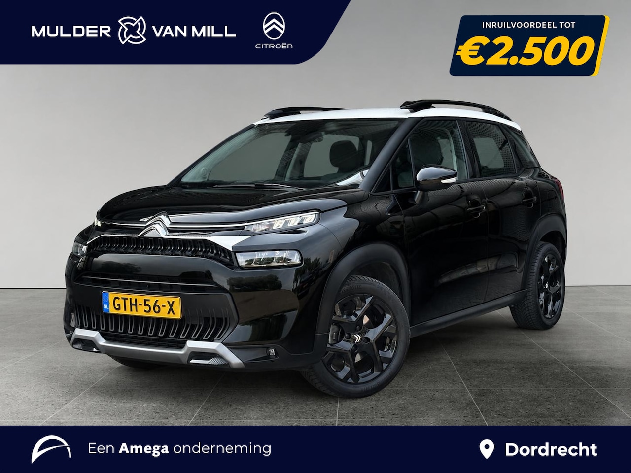 Citroën C3 Aircross - Shine Pack 1.2 Turbo 130pk EAT6 | TWO-TONE! | CAMERA | NAVI | STOEL+VOORRUITVERW. | LEDER - AutoWereld.nl