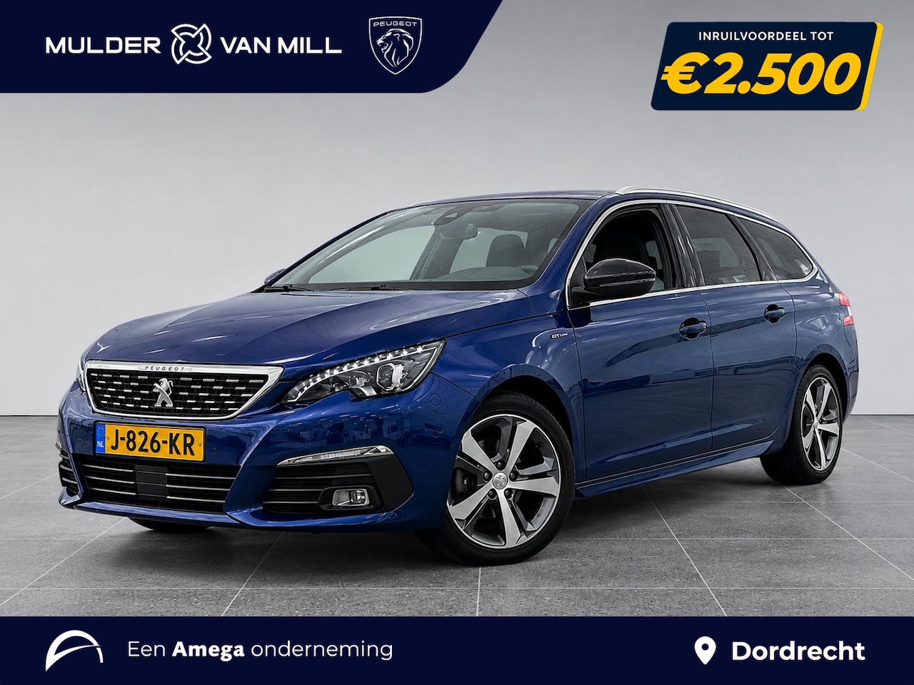 Peugeot 308 SW - GT-Line 1.2 Turbo 130pk | PANODAK | STOELVERW. | KEYLESS ENTRY | MASSAGE | CD-SPELER | TRE - AutoWereld.nl