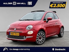 Fiat 500 C - Cabrio RED 1.0 Hybrid 70pk | NAVI | CLIMA | DAB+ | 16" LM-VELGEN | APPLE CARPLAY / ANDROID