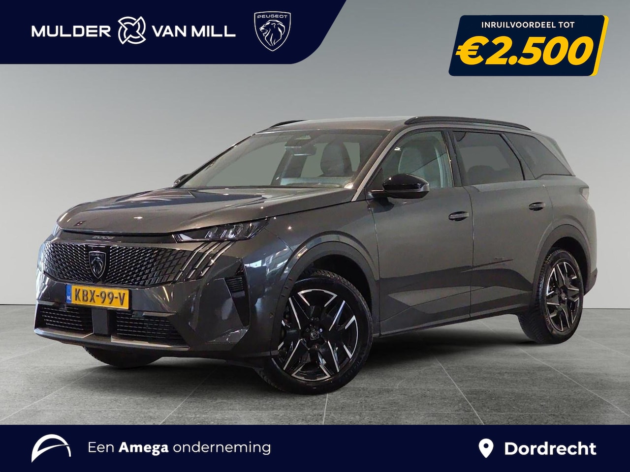 Peugeot 5008 - Allure Pack 1.2 Hybrid 145pk e-DSC6 | PANORAMIC NAVIGATION | 7-ZITS | STOEL + STUURVERW. | - AutoWereld.nl