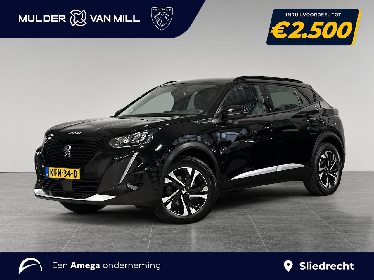 Peugeot e-2008 - Allure Pack EV 3-FASEN 50kWh 136pk | ADAPTIVE CRUISE | STOELVERW. | 180° CAMERA | LEDER/ST - AutoWereld.nl
