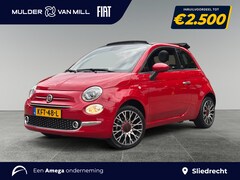 Fiat 500 C - Cabrio RED 1.0 Hybrid 70pk | CLIMA | NAVI | PARKEERHULP | CRUISE CONTROL | 16" LM-VELGEN |