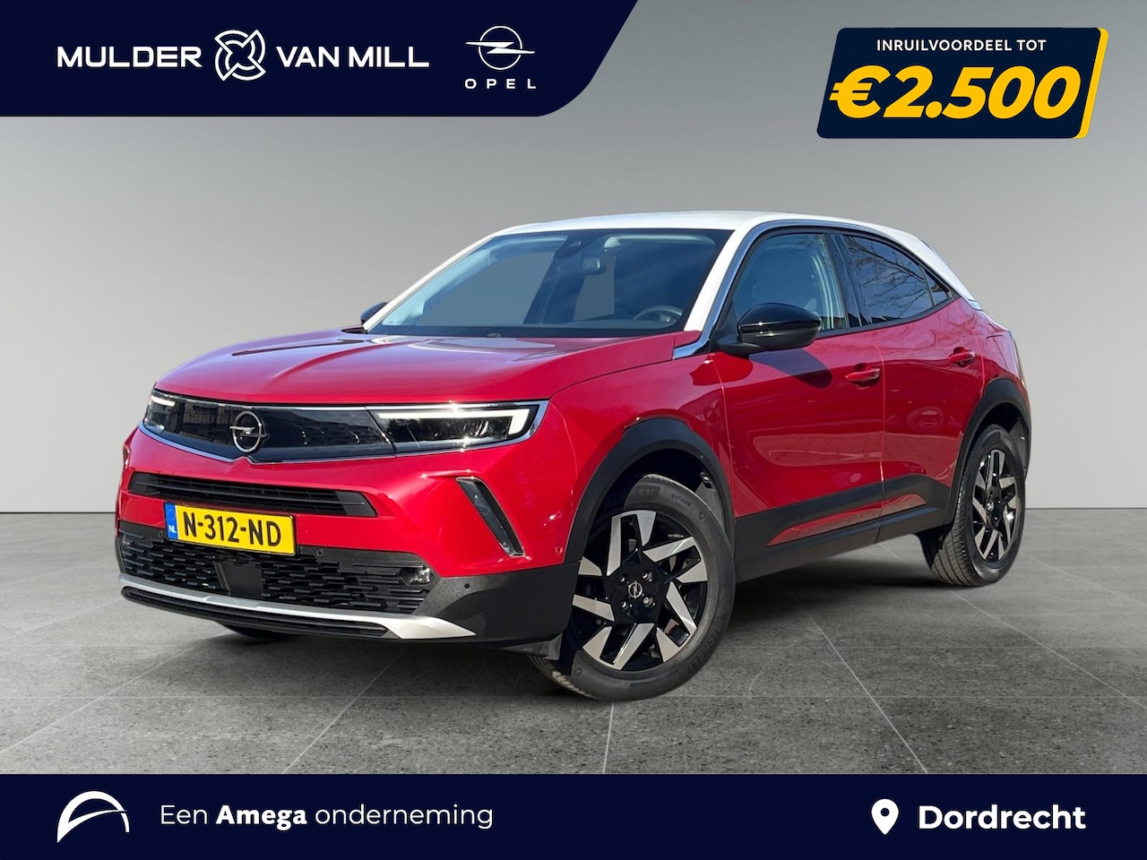 Opel Mokka - Elegance 1.2 Turbo 100pk | TWO-TONE! | 180° CAMERA + SENSOREN | WINTERPACK | APPLE CARPLAY - AutoWereld.nl